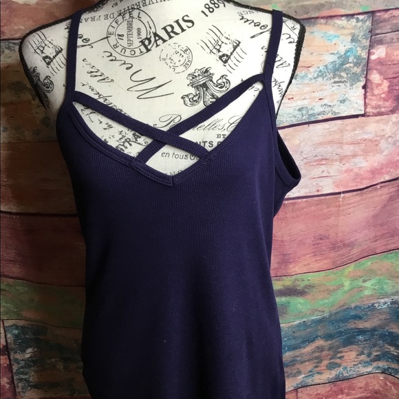 Tops - Bozzolo 🌸SOLD🌸 Criscross Tank